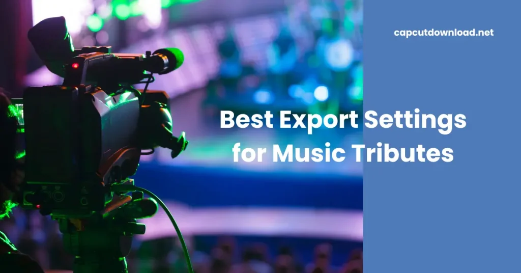 Best Export Settings for Music Tributes
